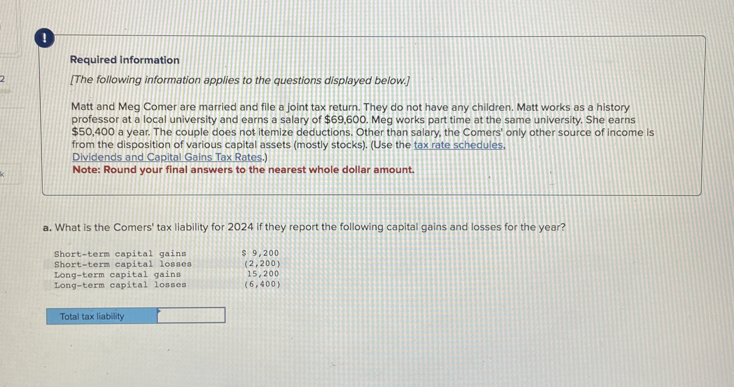 ! Required information [ The following