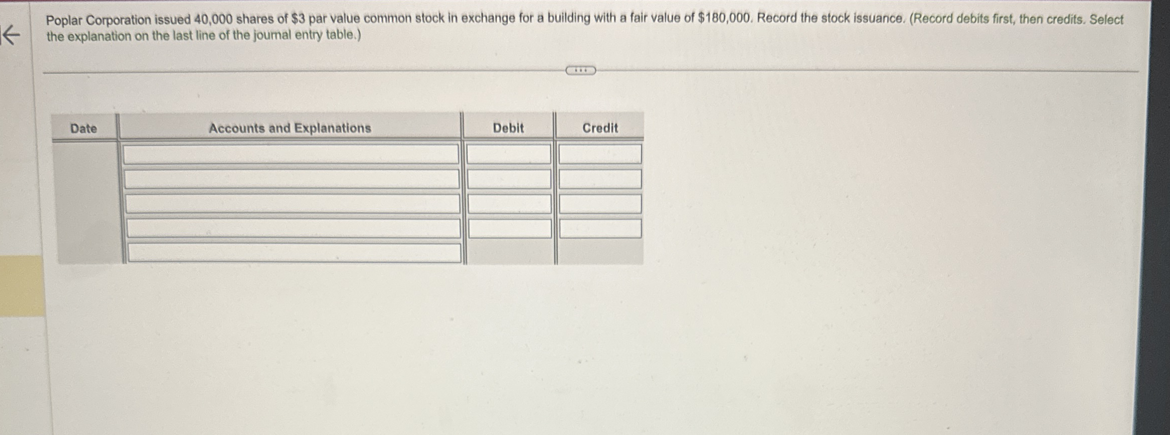 Poplar Corporation issued 4 0 , 0 0 0 shares of $