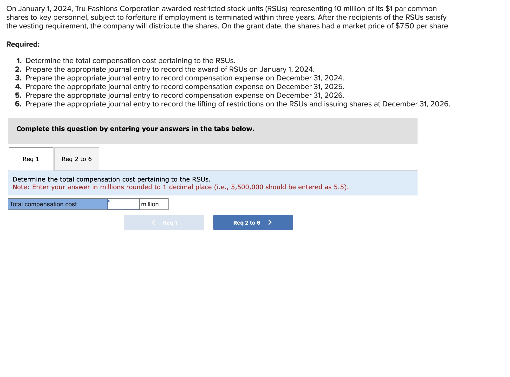 On January 1 , 2 0 2 4 , Tru Fashions Corporation
