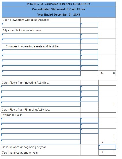 PROTECTO CORPORATION AND SUBSIDIARY Consolidated
