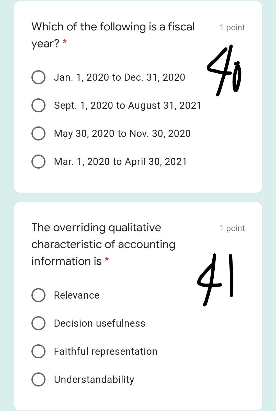 Allowing entities to estimate rather than