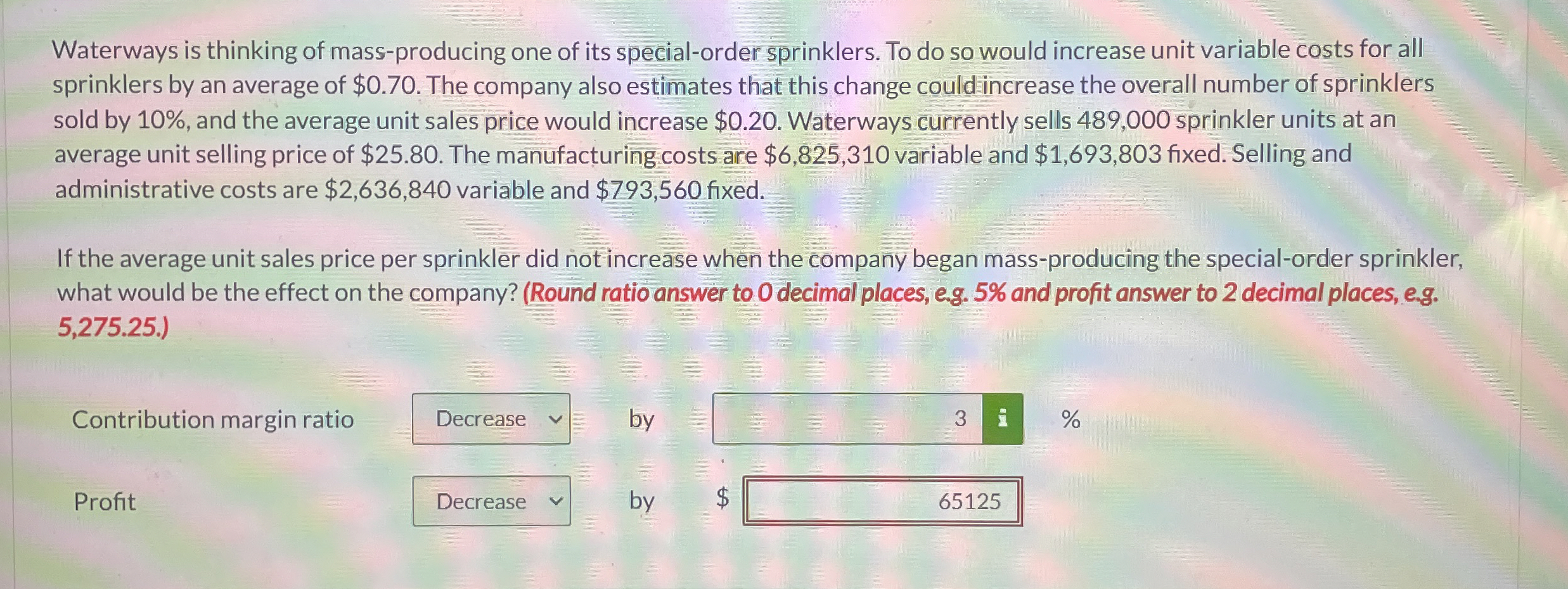 Waterways is thinking of mass - producing one of