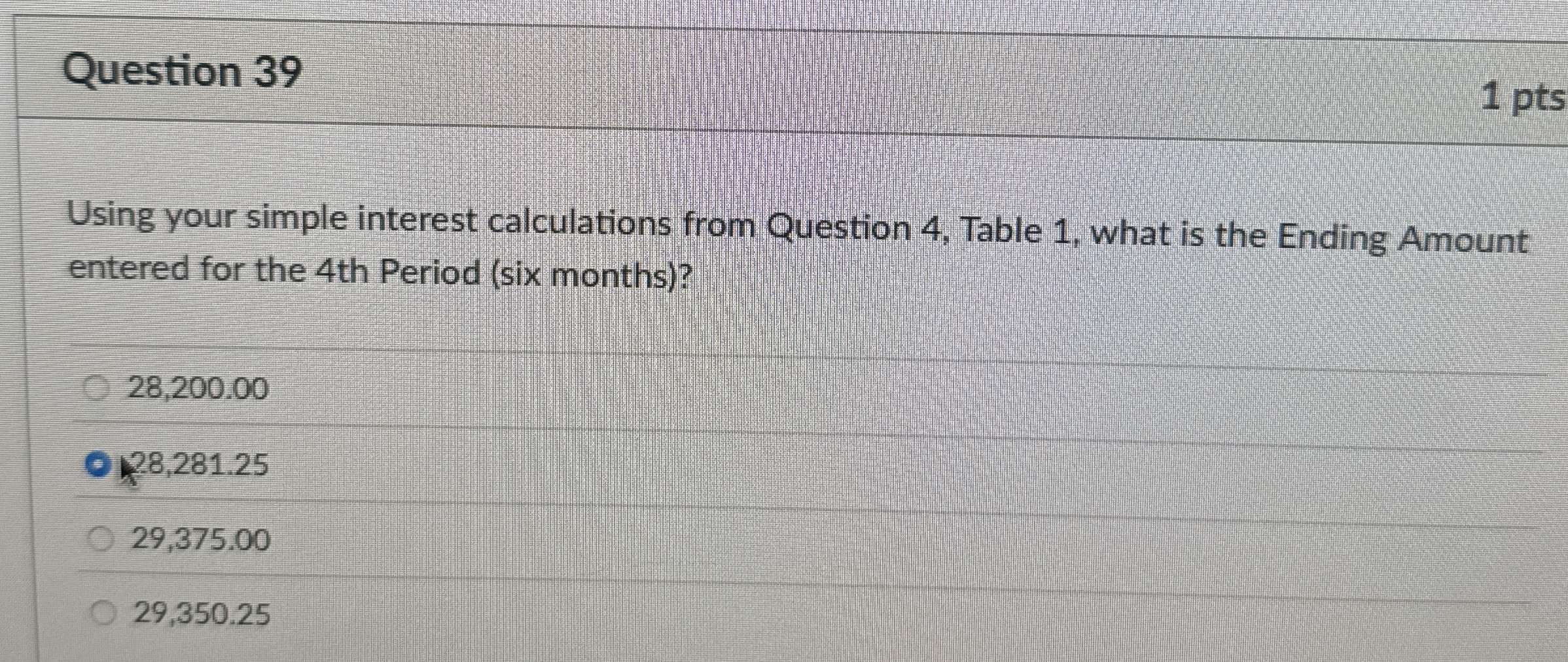Question 2 9 A q , is the middle value when a