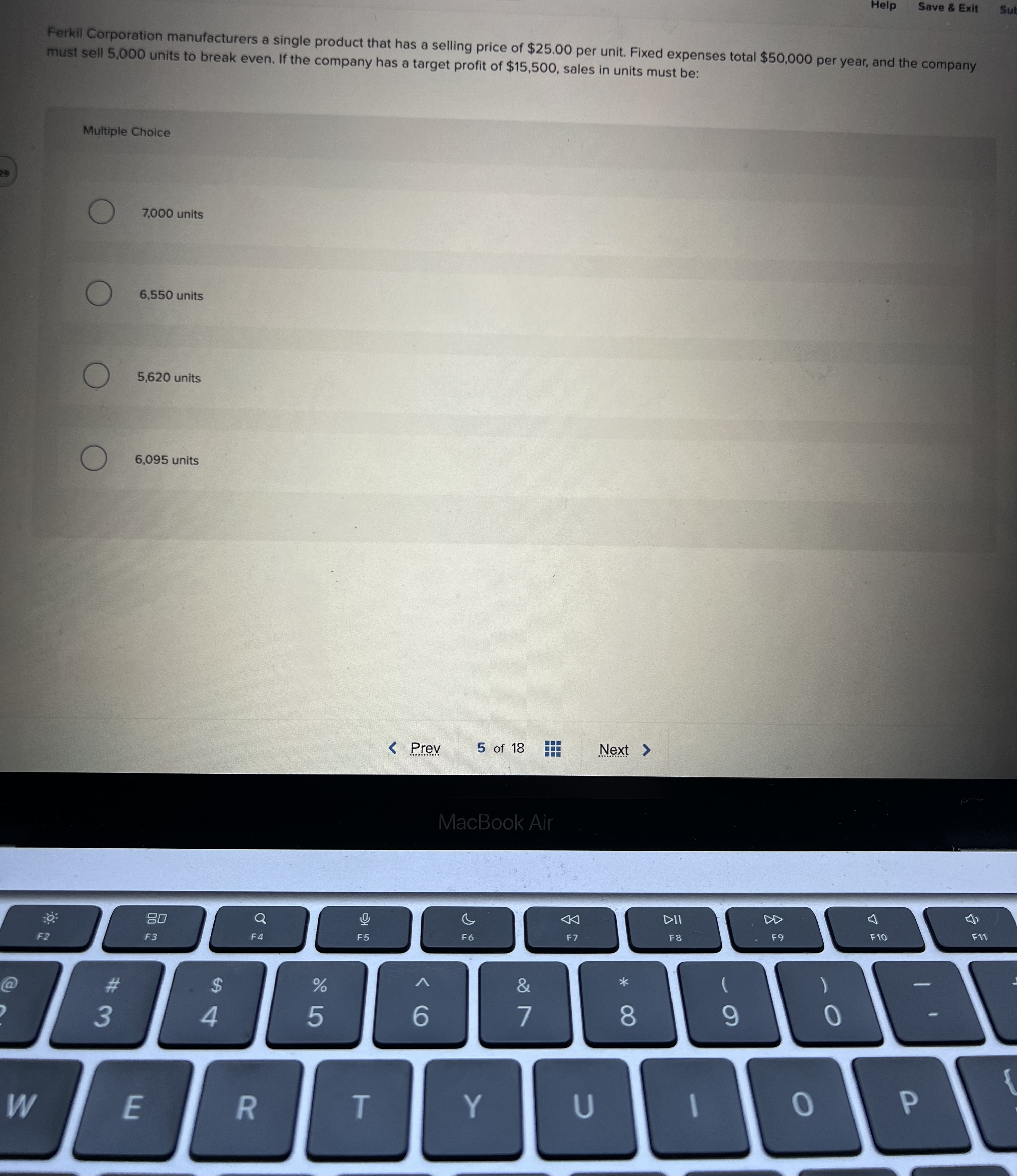 need help ASAP please Help Save & Exit Submit