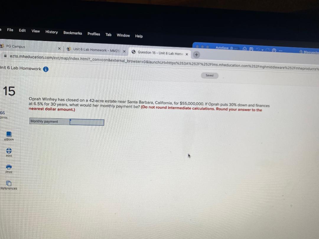 Please help me understand the homework for unit