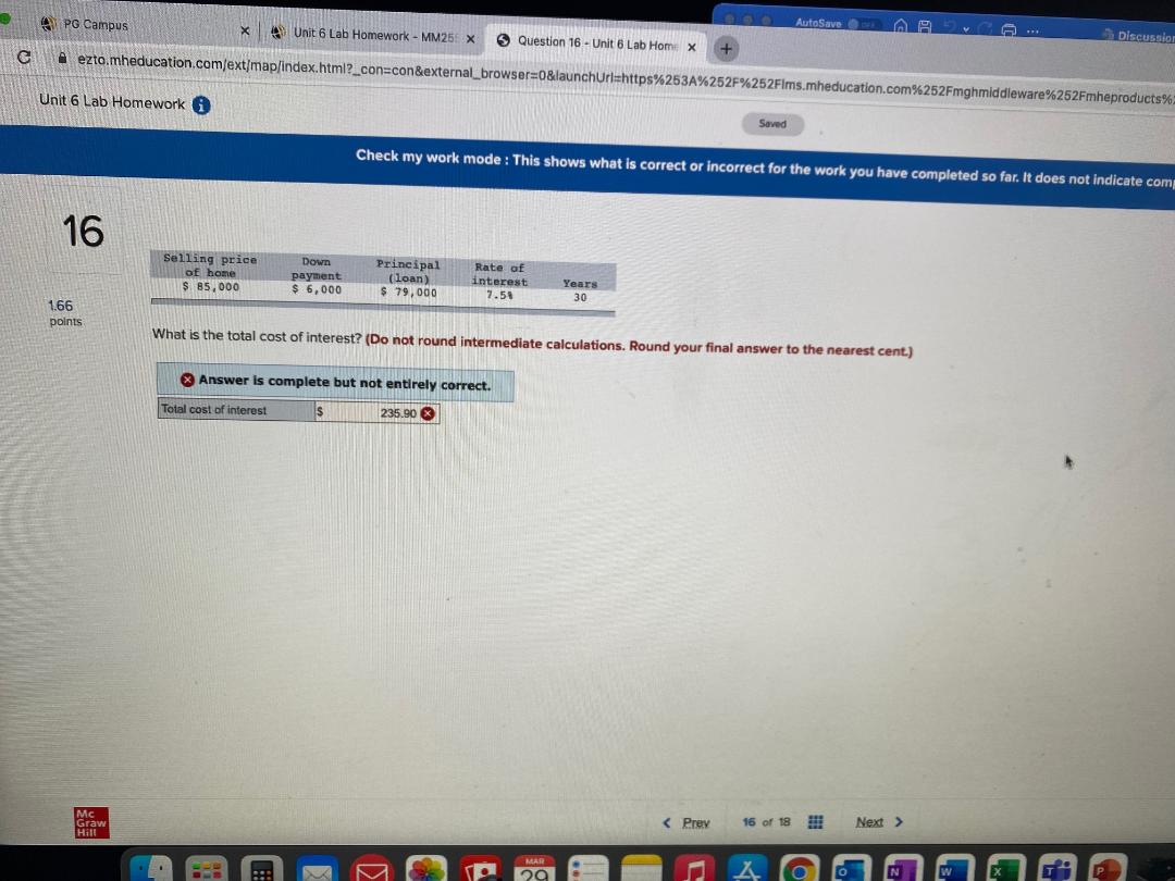 Please help me understand the homework for unit