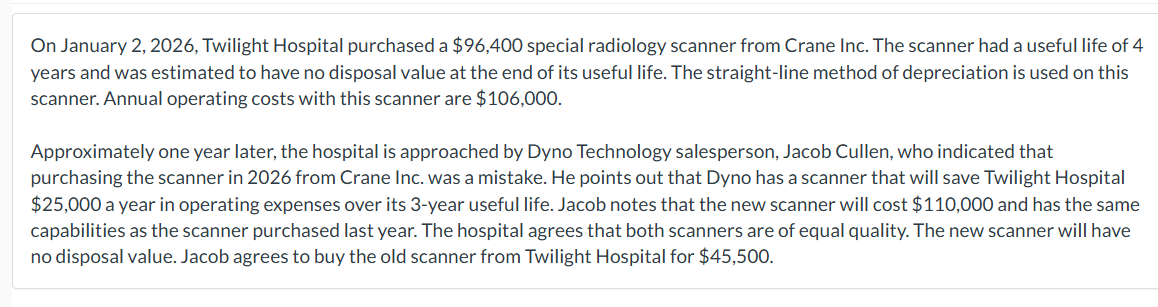 On January 2 , 2 0 2 6 , Twilight Hospital