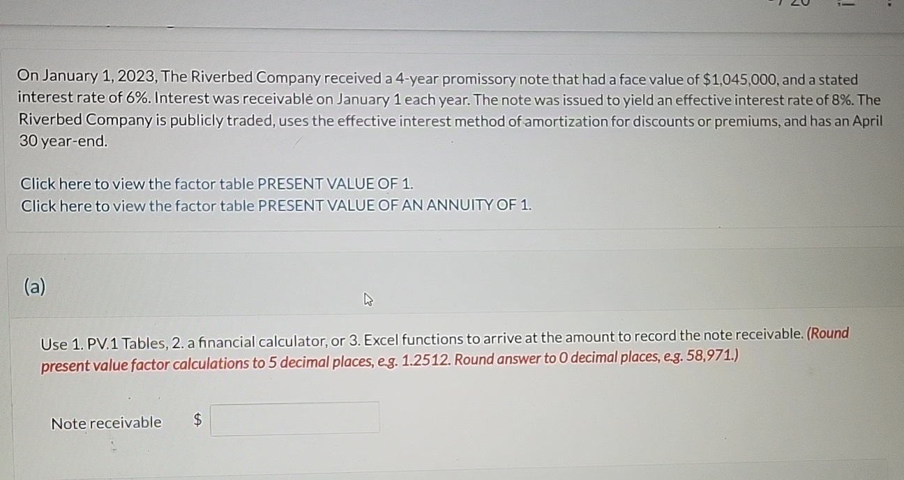 On January 1 , 2 0 2 3 , The Riverbed Company