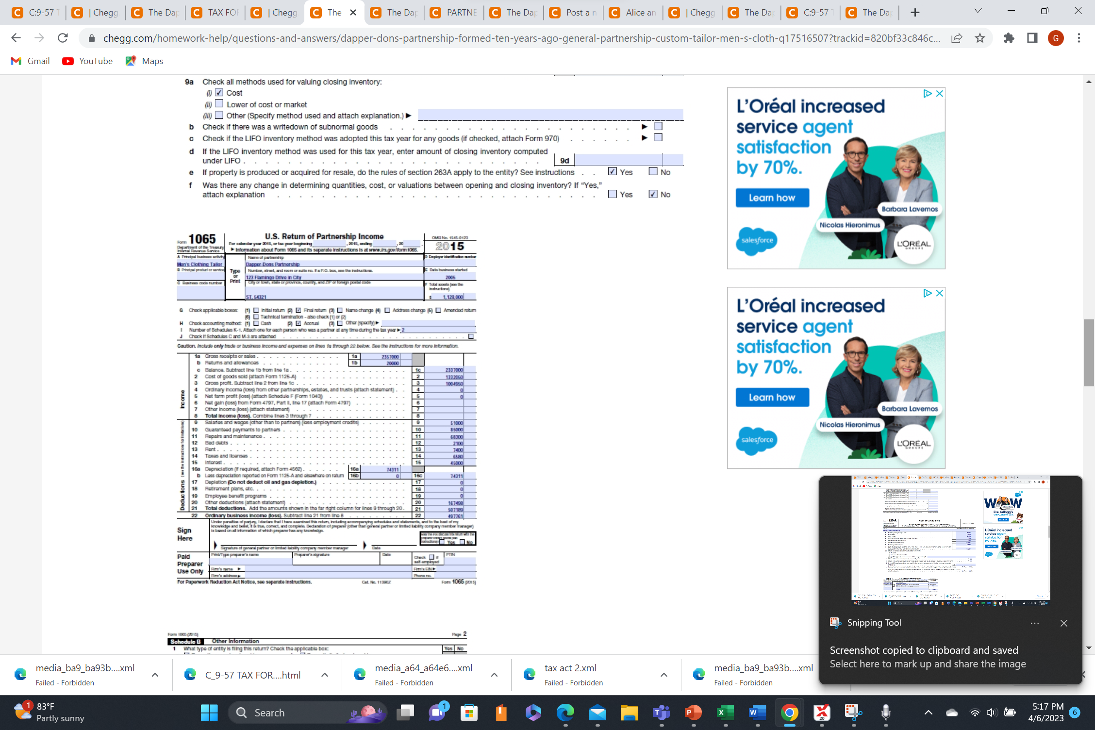 Based on the information provided, I would like