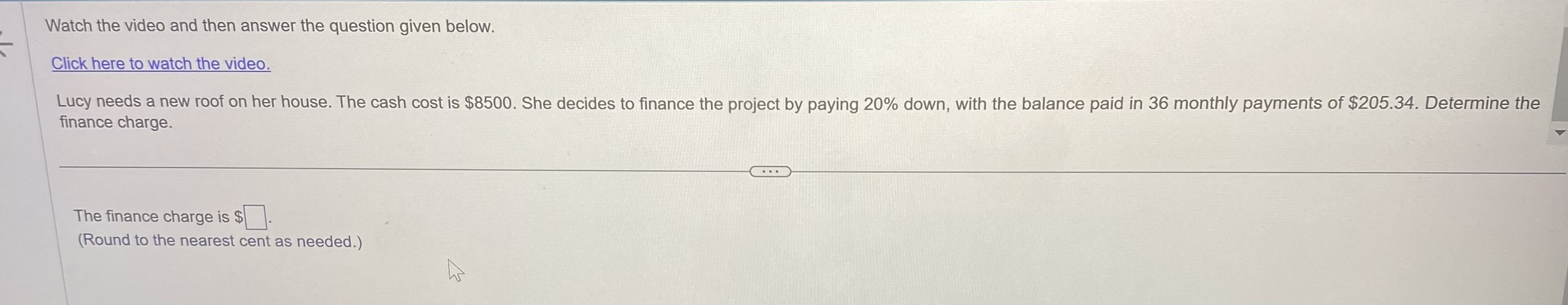 Watch the video and then answer the question