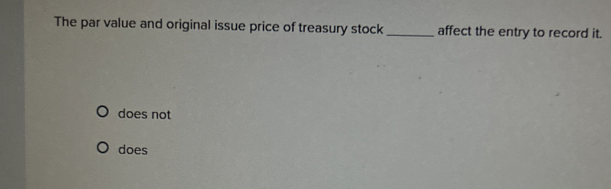 The par value and original issue price of