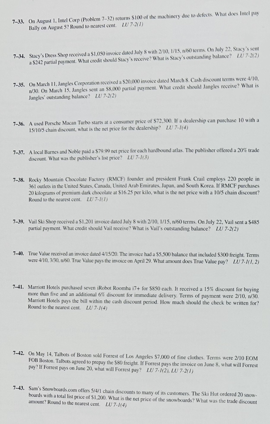 7-33. On August 1. Intel Corp (Problem 7-32)