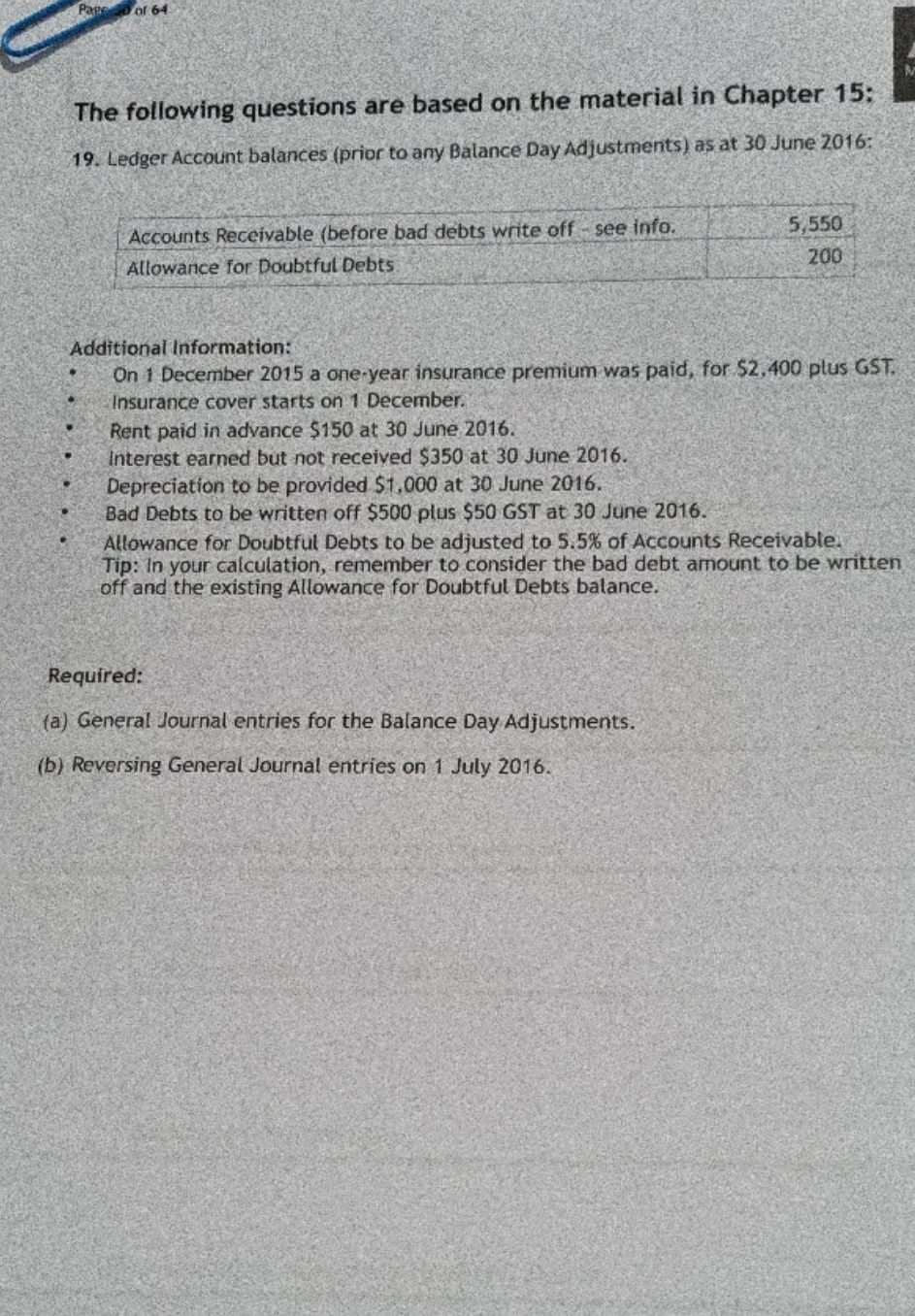 please help me with this question of 64 The