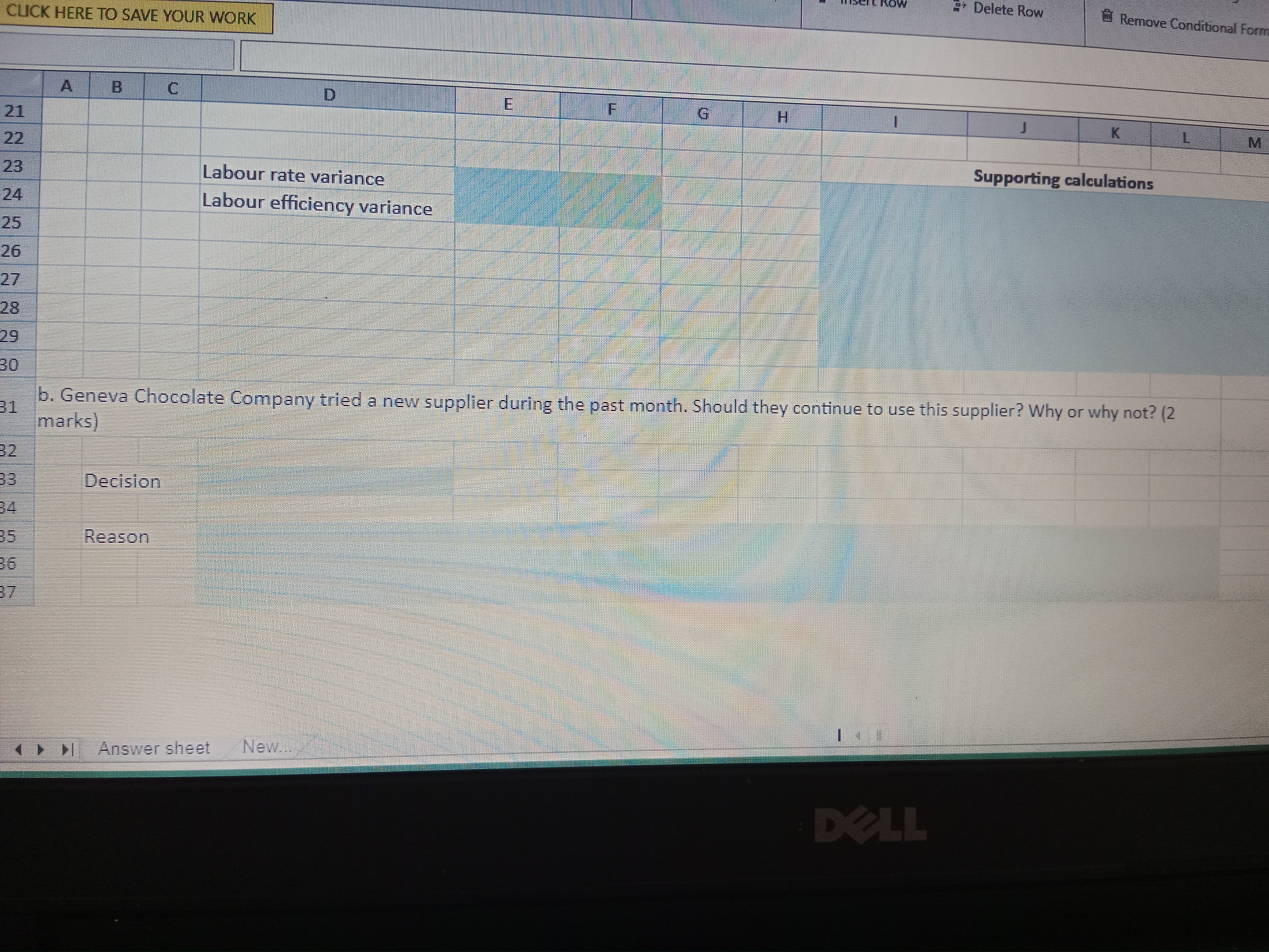 Copy Overline Merge Cell 3= Insert Row Delete Row