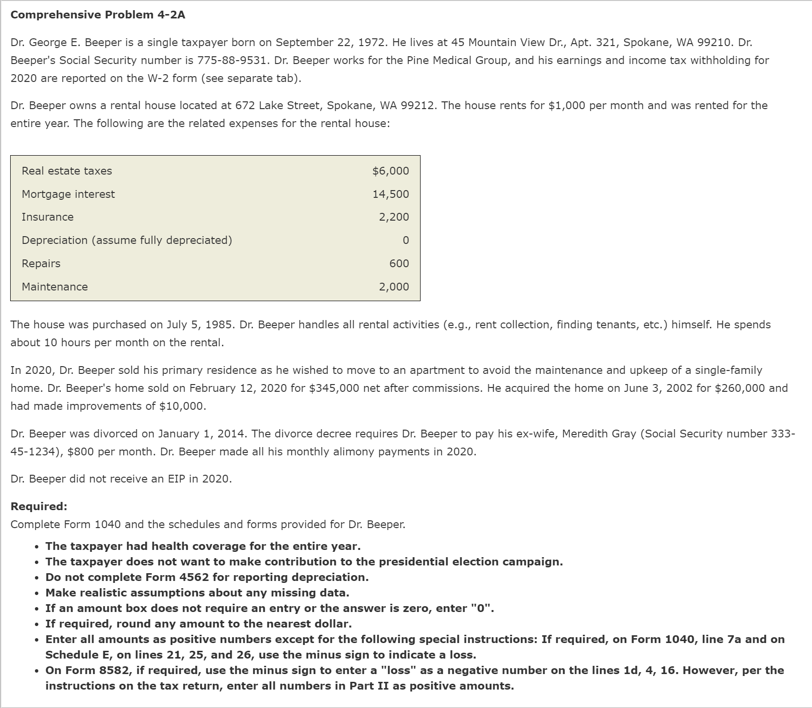 THIS IS ALL THE INFORMATION PROVIDED IT'S NOT