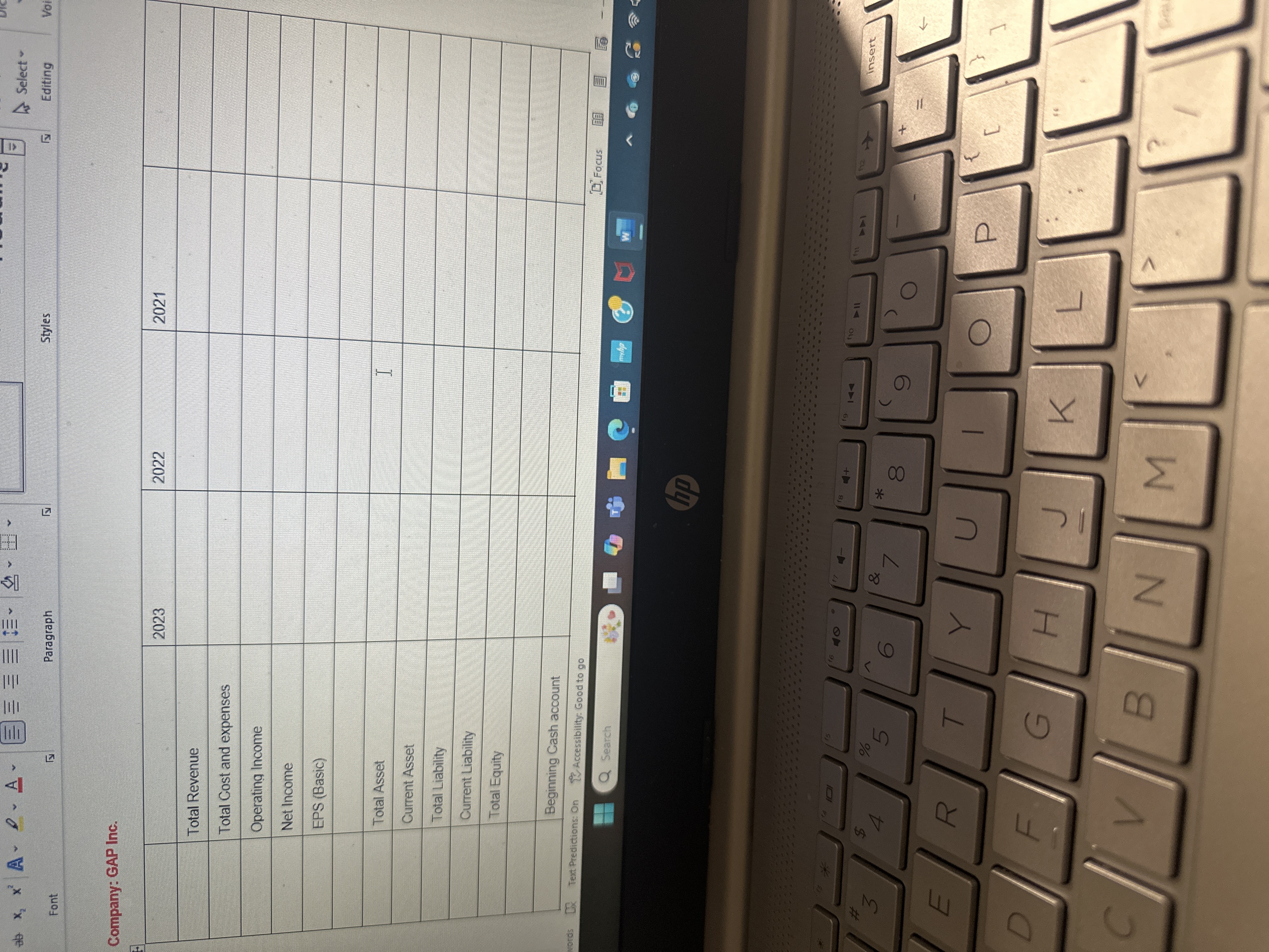 Paste Styles Editing Dictate Editor Add-ins A~ D.
