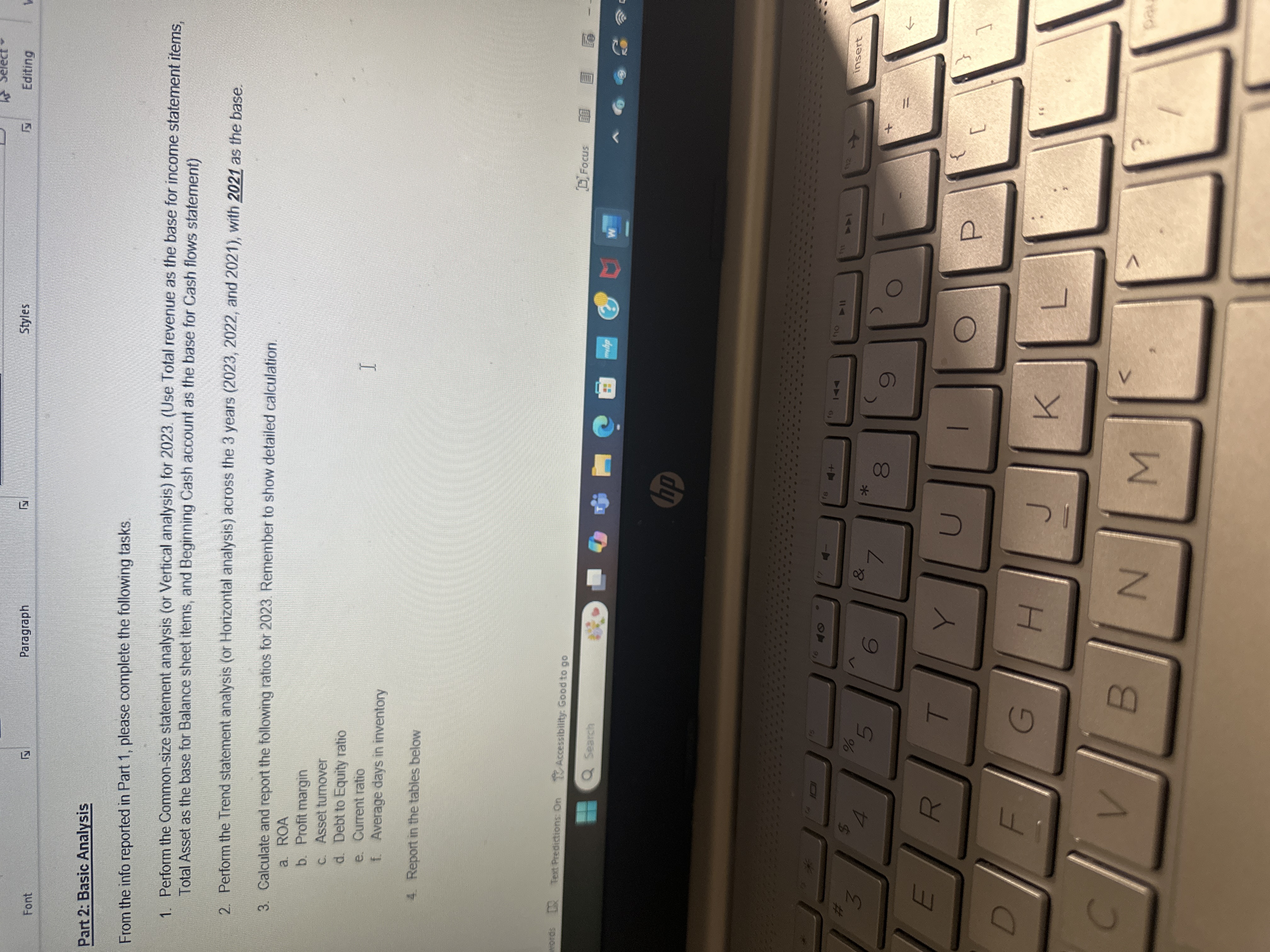 Paste Styles Editing Dictate Editor Add-ins A~ D.