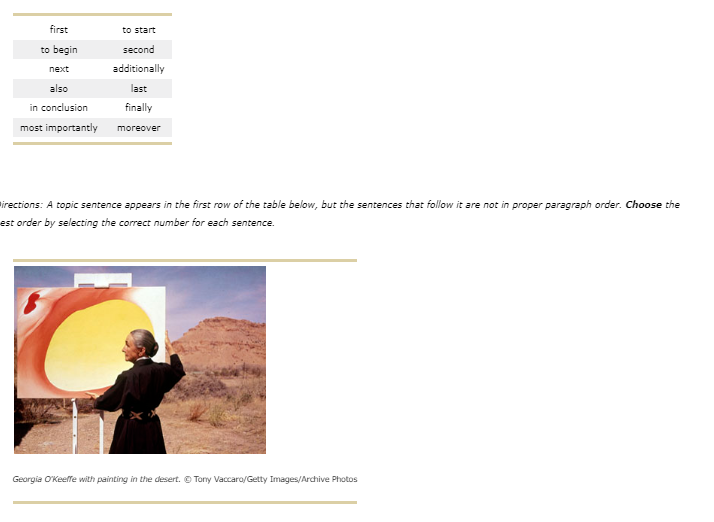 1. Organizing a Paragraph Using Time, Space, or