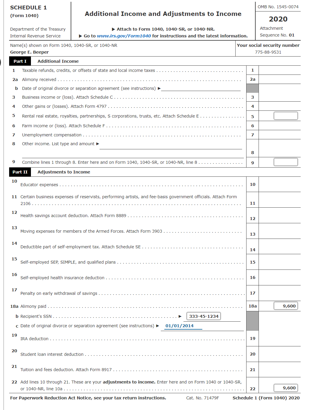 Comprehensive Problem 4-2A Dr. George E. Beeper