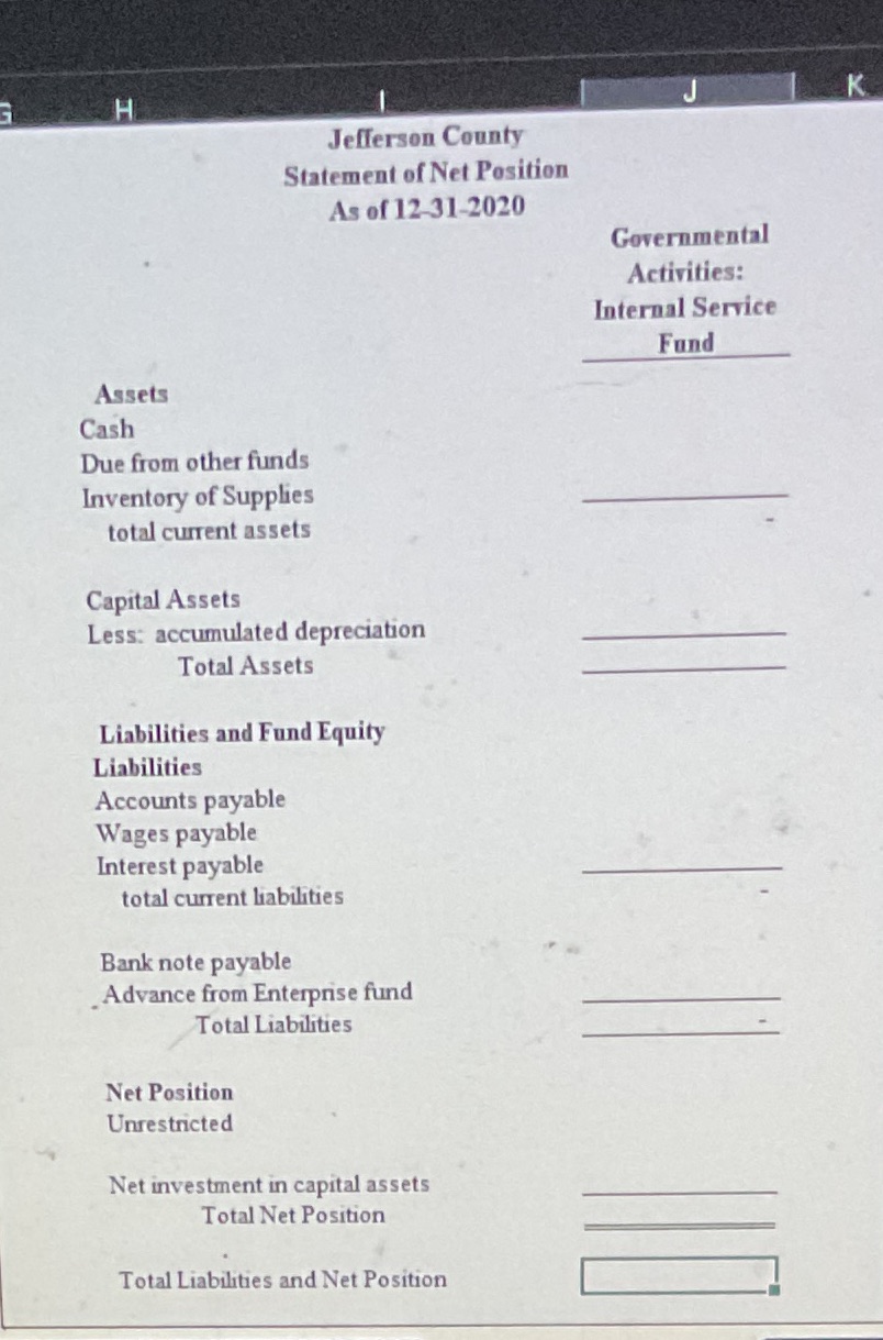 Excel-Based Problems Page 180 6-13. Jefferson