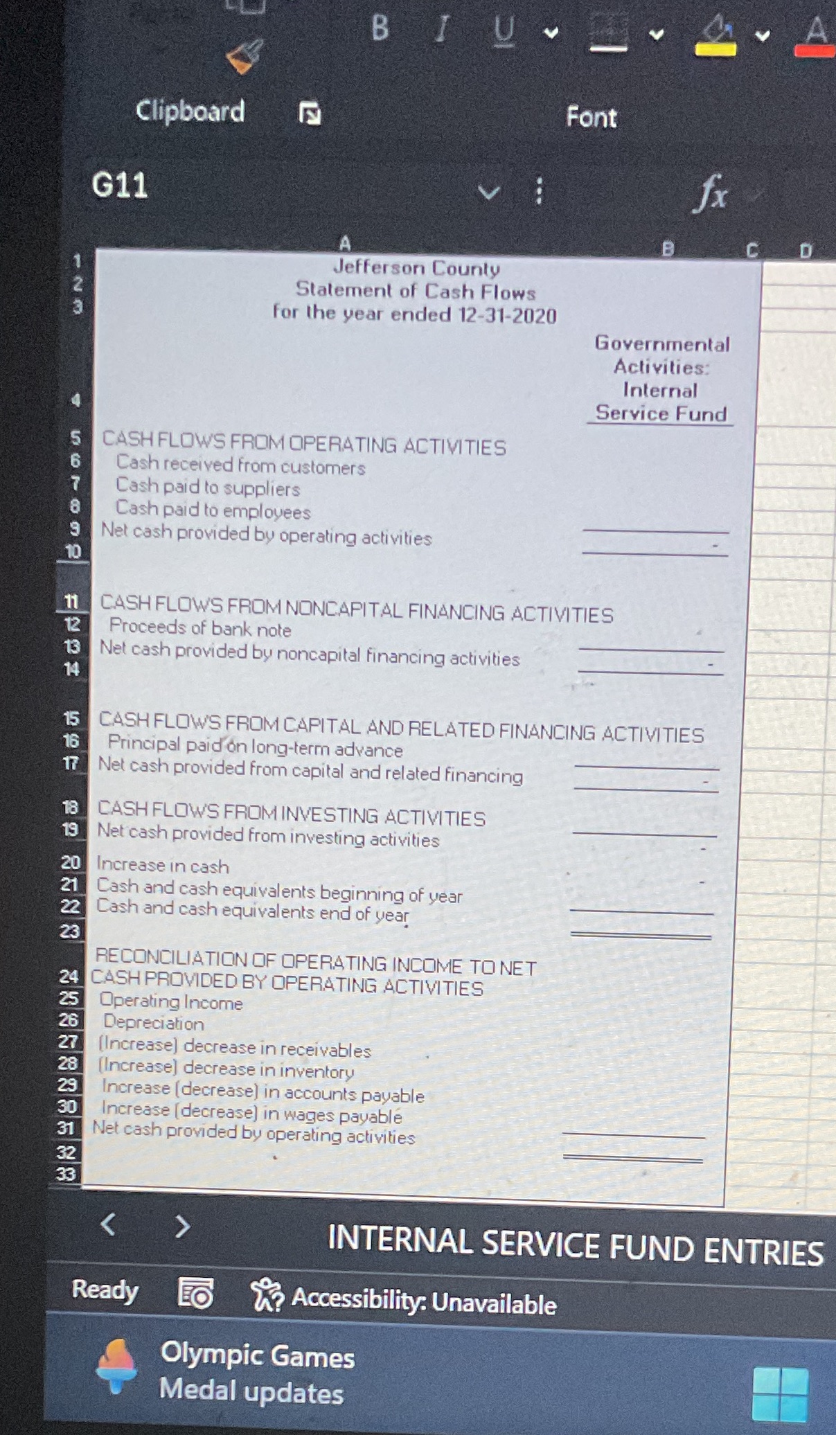Excel-Based Problems Page 180 6-13. Jefferson