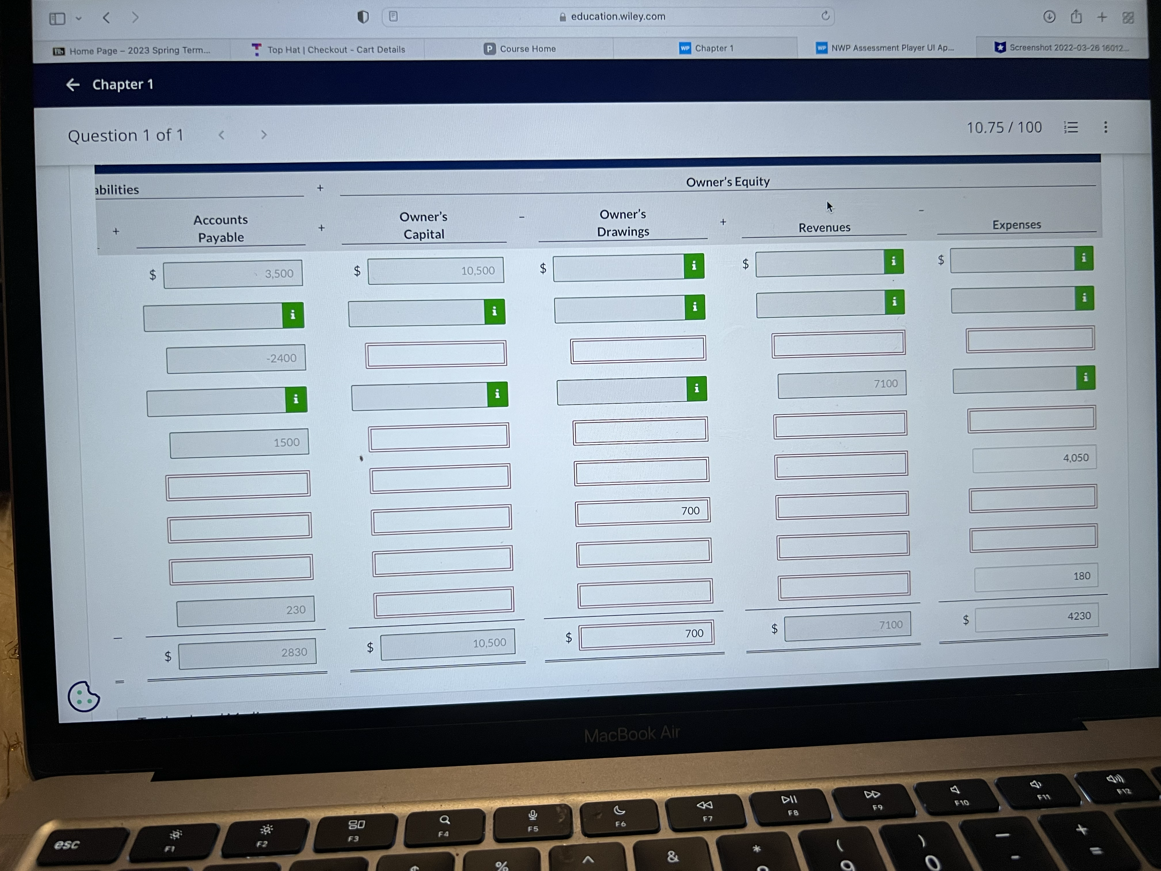 > education.wiley.com @ 5 + me Page - 2023 Spring
