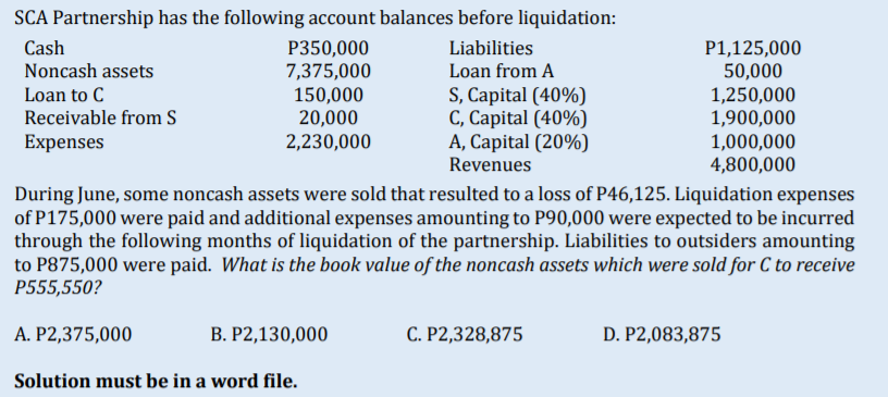Need help for the attachment below: SCA