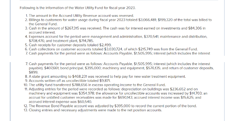 please help Required information [The following