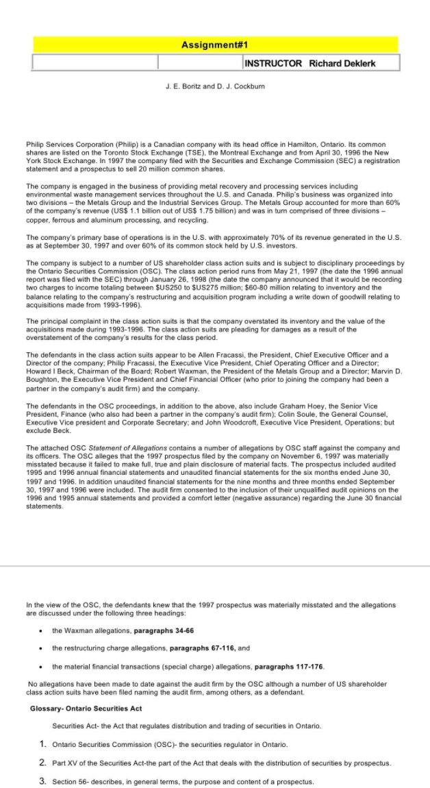 ANSWER ASAP - ETHICS IN BUSINESS CLASS. YOU