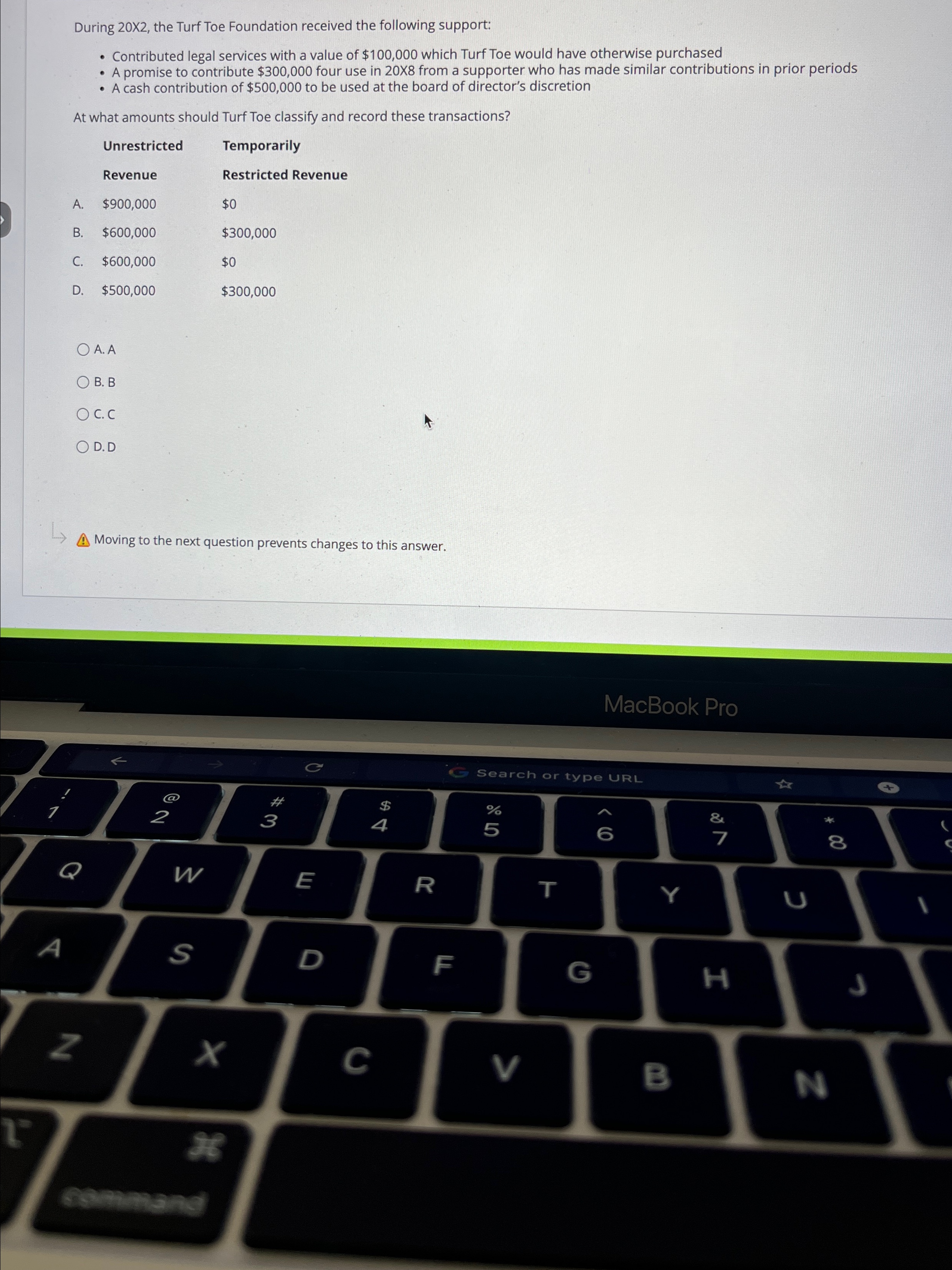 During 2 0 X 2 , the Turf Toe Foundation received