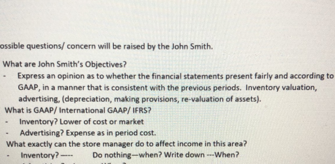 ossible questions/ concern will be raised by the