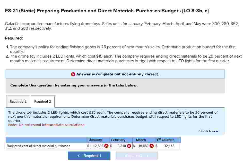 E 8 - 2 1 ( Static ) Preparing Production and