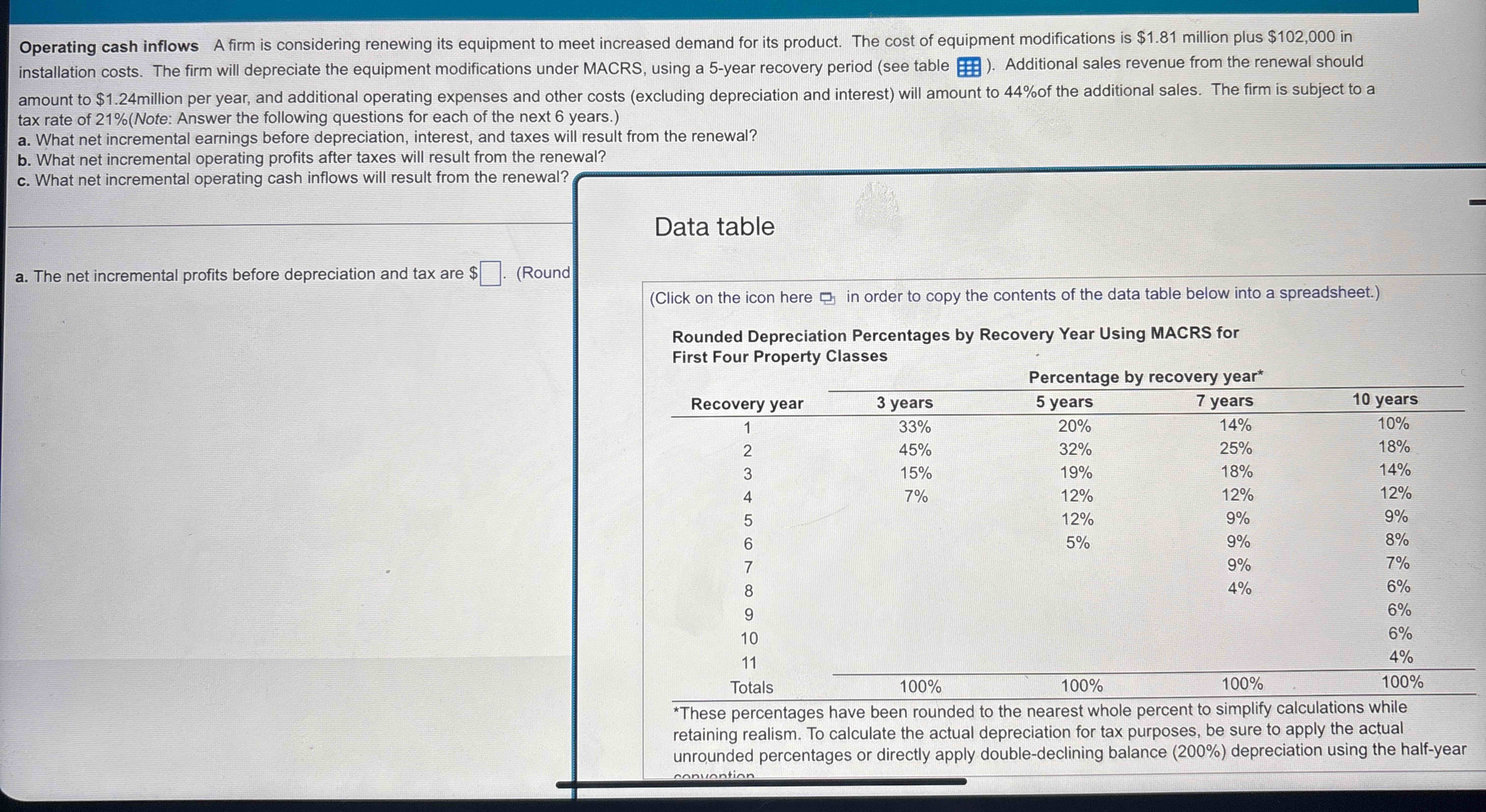Help please, with part a , b , and c .
