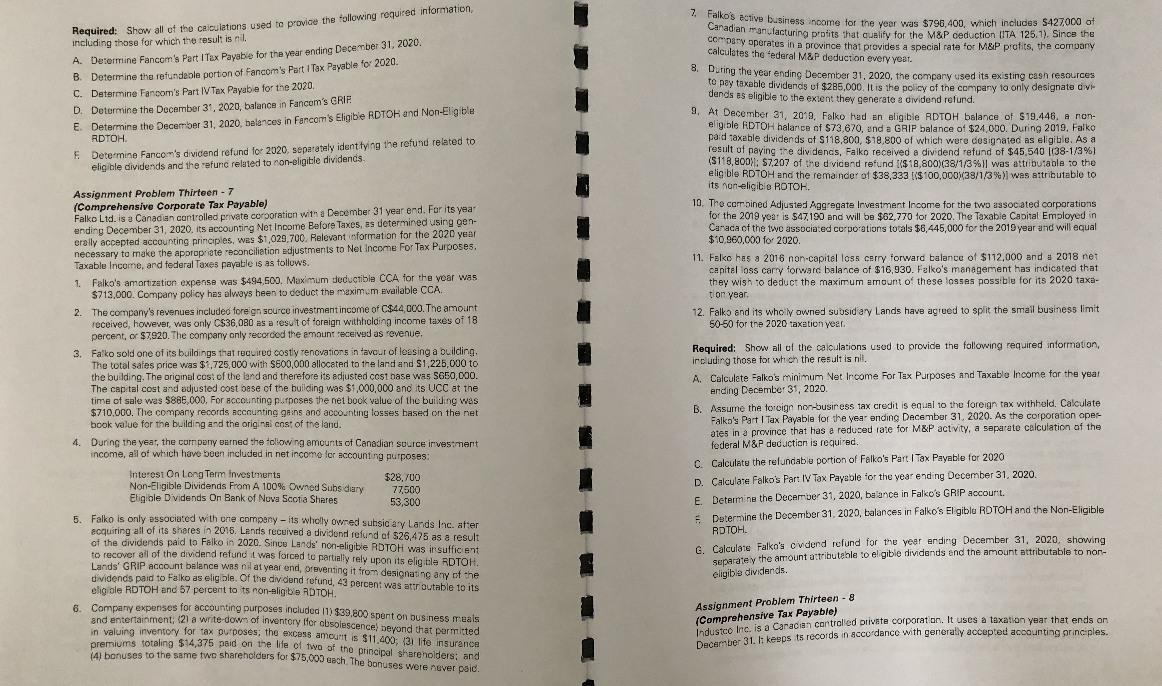 Needed help to do part A and B to check. Thank