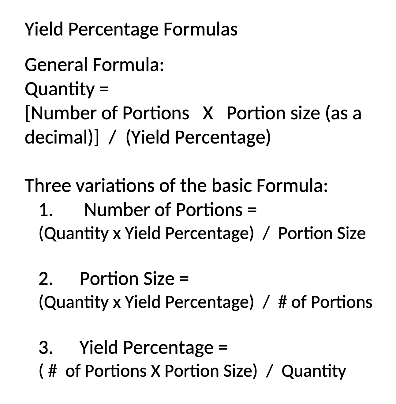 Using the forms for the butcher test and the