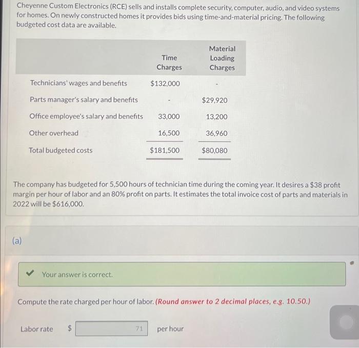 Please answer with good presentation Cheyenne