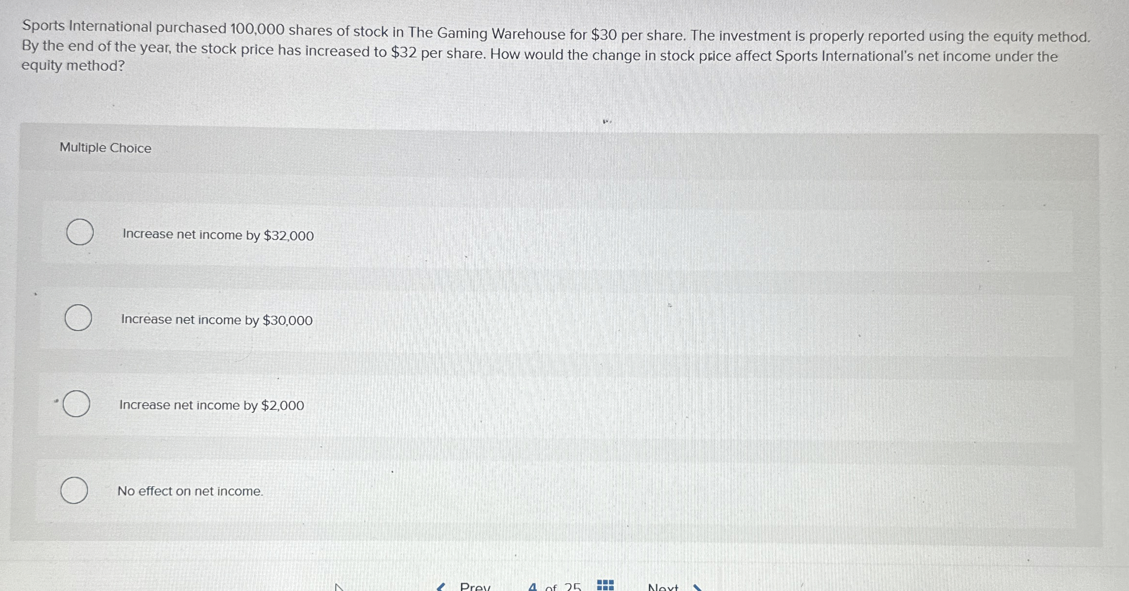 Sports International purchased 1 0 0 , 0 0 0