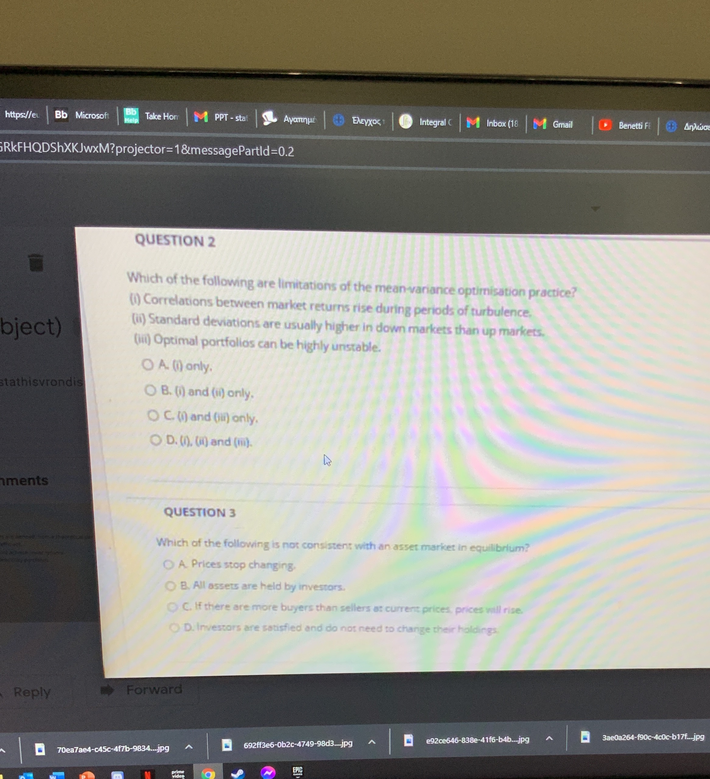 Can you help me find the correct MCQ answers?