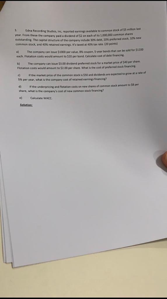 Start with the partial model in the attached.