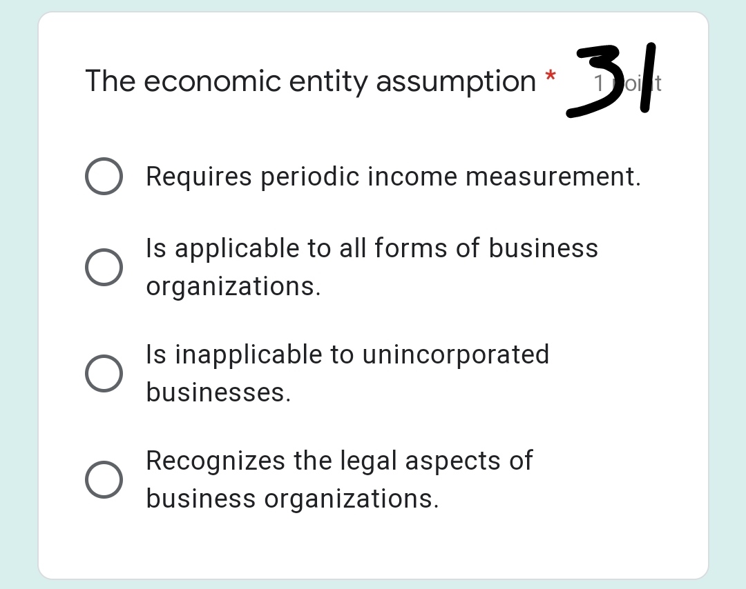 1.Allowing entities to estimate rather than