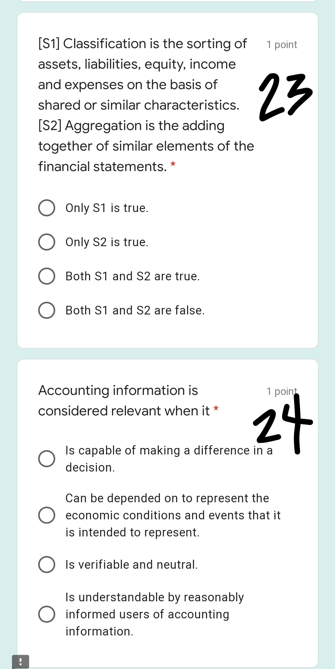 1.Allowing entities to estimate rather than