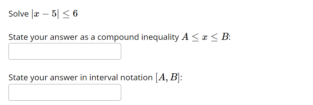 Solve |32 5| g 6 State your answer as a compound