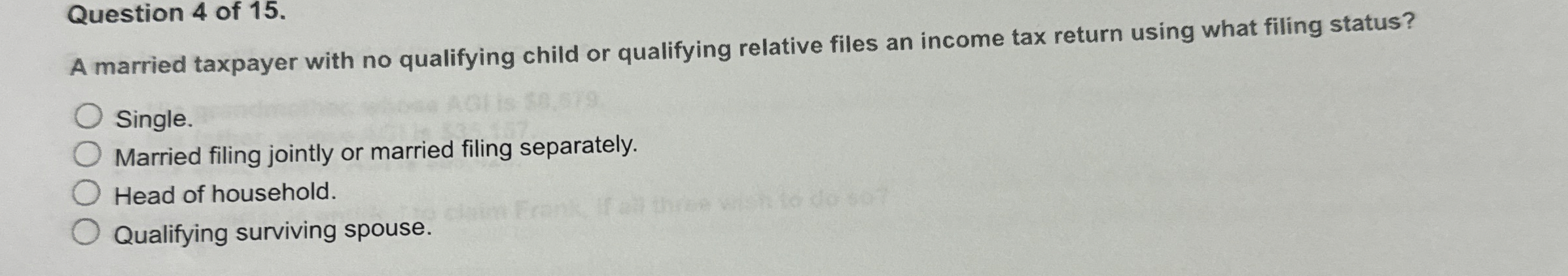 Of all the children listed, only one cannot