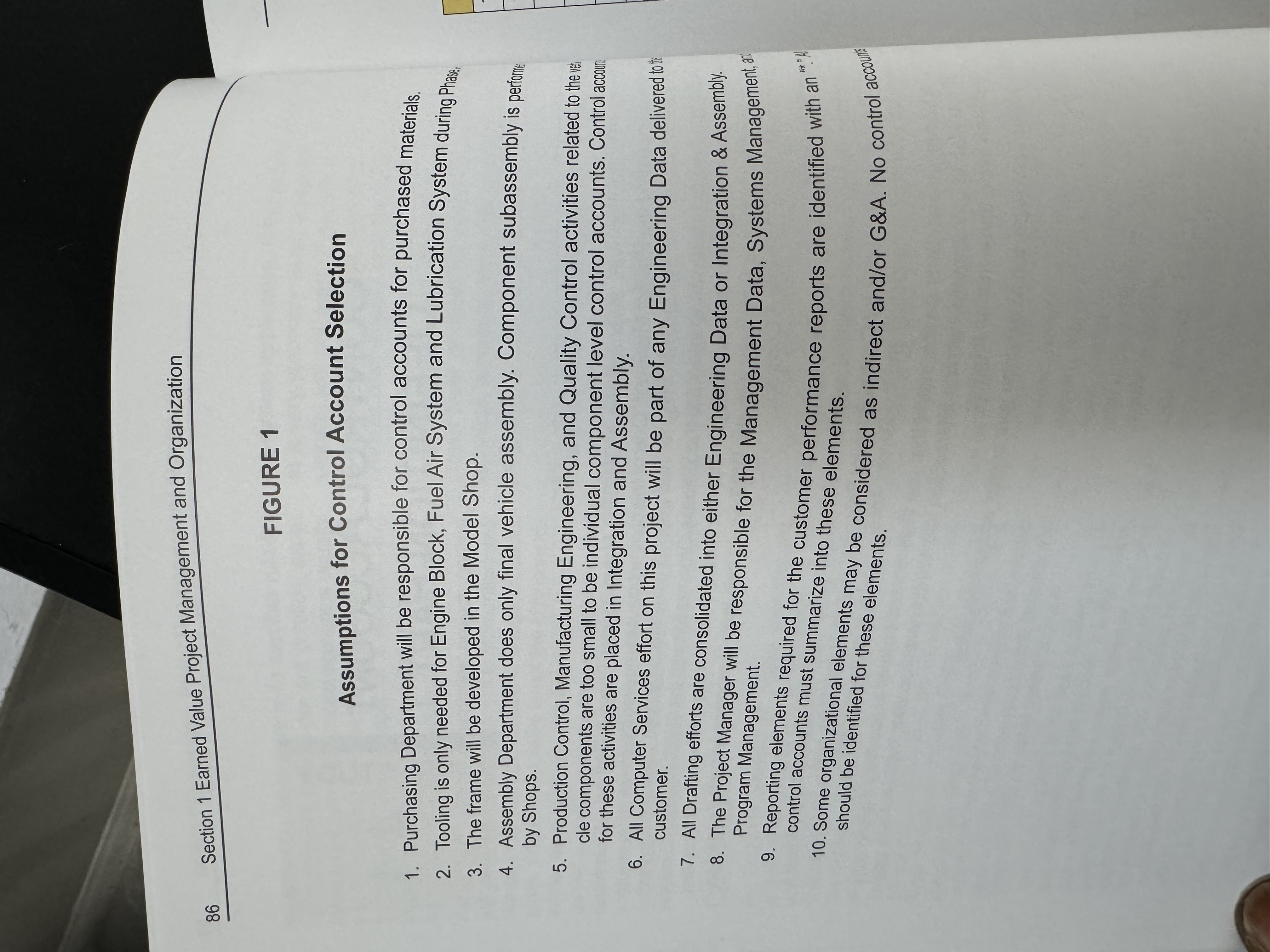 A control account is an intersection between an