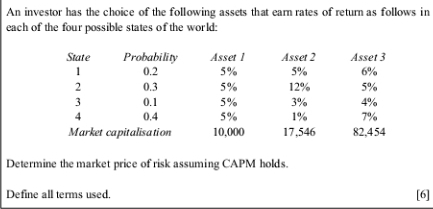 Refer to the attachment. Consider Security A,