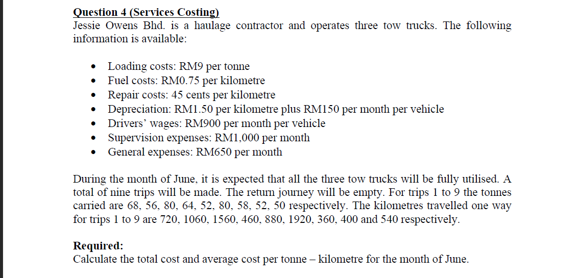 TUTORIAL 5: JOB AND Batch COSTING Student will be