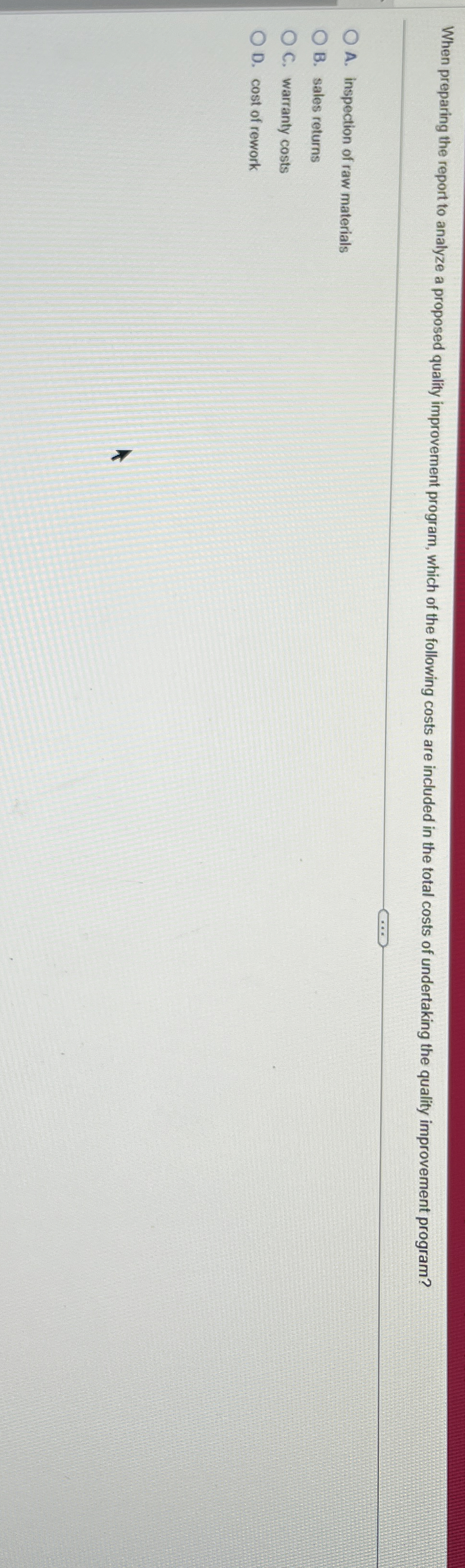 When preparing the report to analyze a proposed