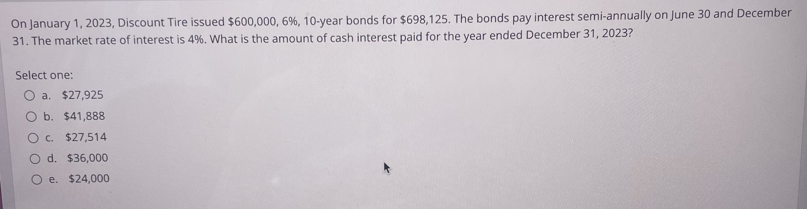 O n January 1 , 2 0 2 3 , Discount Tire issued $