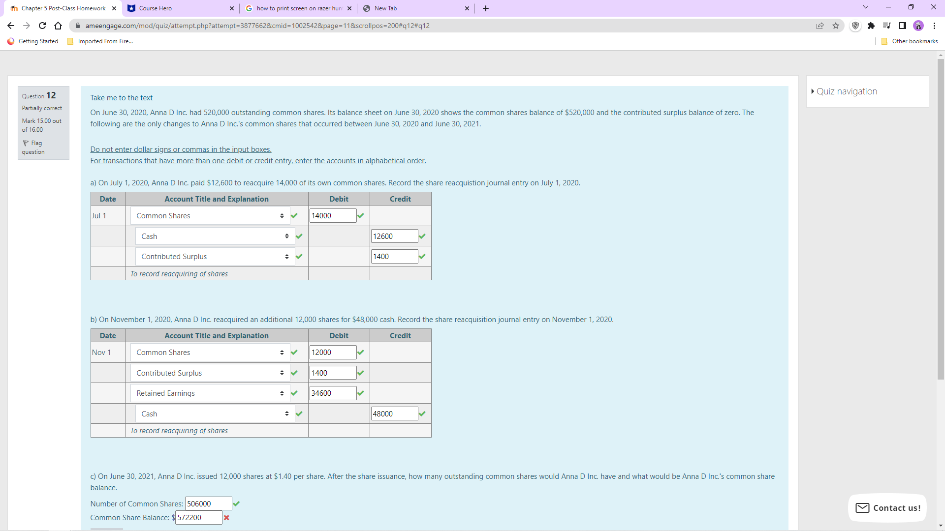 In Chapter 5 Post-Class Homework X Course Hero *