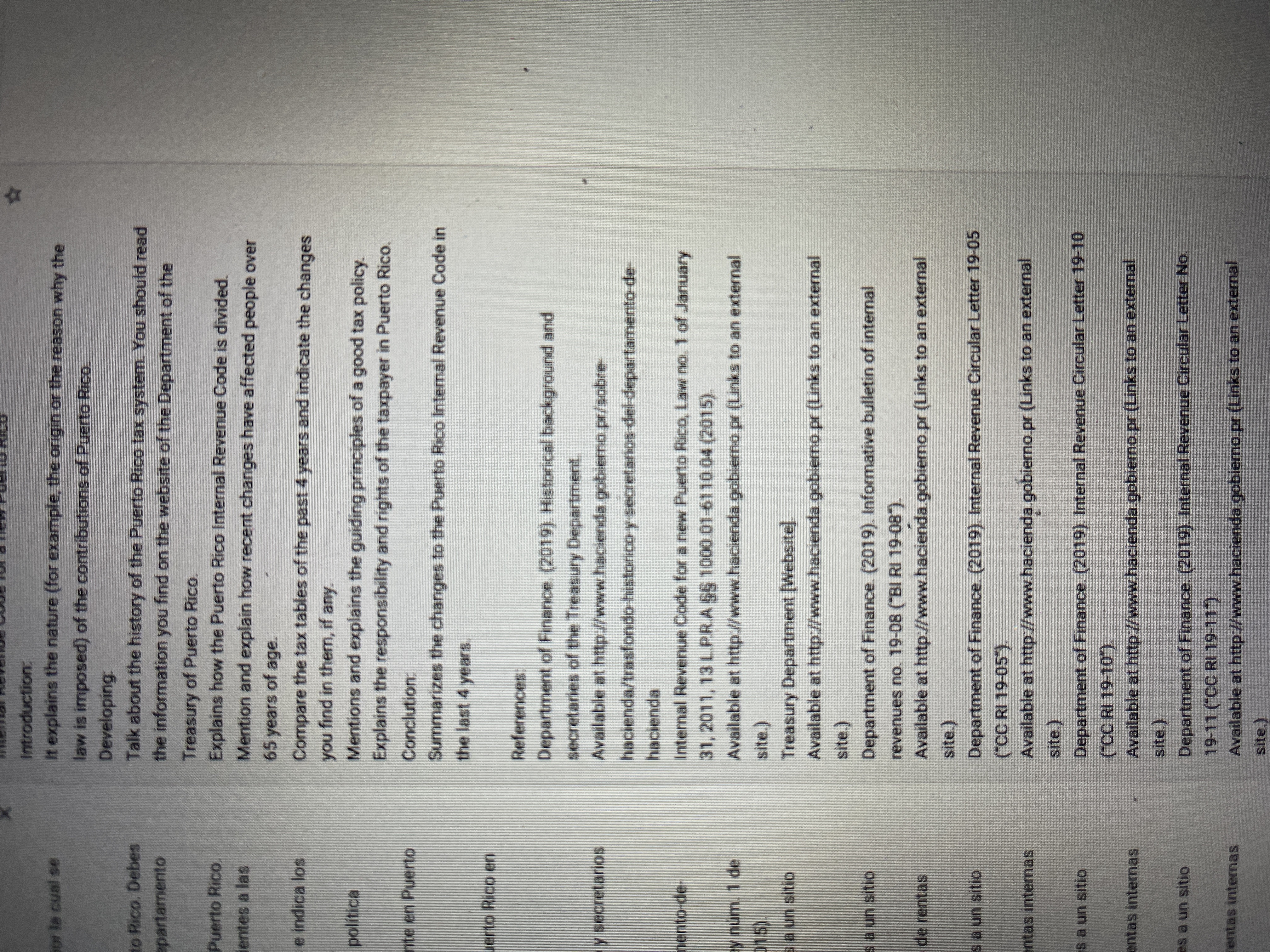 Internal Revenue Code for a new Puerto Rico It